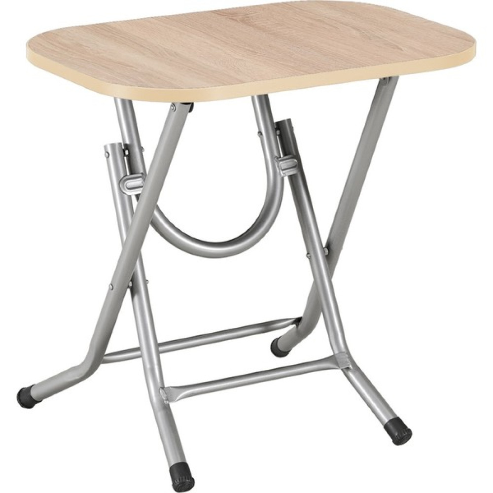 Okuyanlar 40 x 60 cm Katlanır Sehpa Kısa Metal Ayaklı Laptop Balkon Bahçe Piknik Masası - Ahşap Yan Sehpa Fiyatı