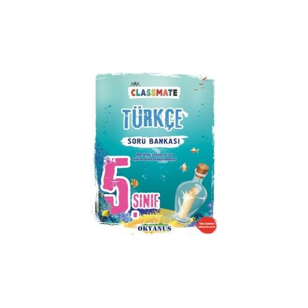 Okyanus 5. Sınıf Classmate Türkçe Soru Bankası Türkçe Fiyatı