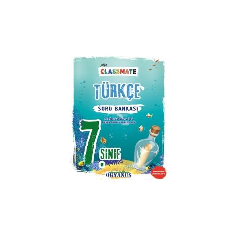 Okyanus 7. Sınıf Classmate Türkçe Soru Bankası Türkçe Fiyatı