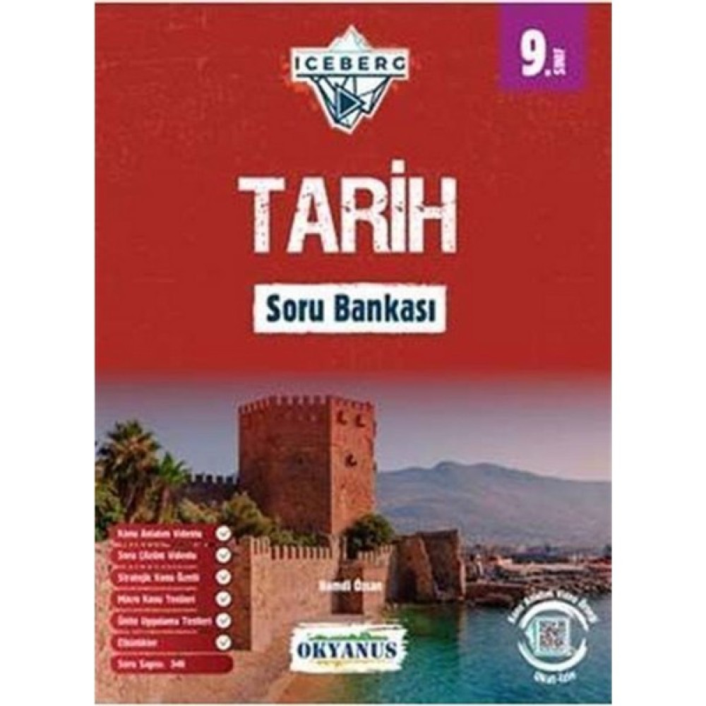 Okyanus 9. Sınıf Iceberg Tarih Soru Bankası Kaynak Kitapları Fiyatı