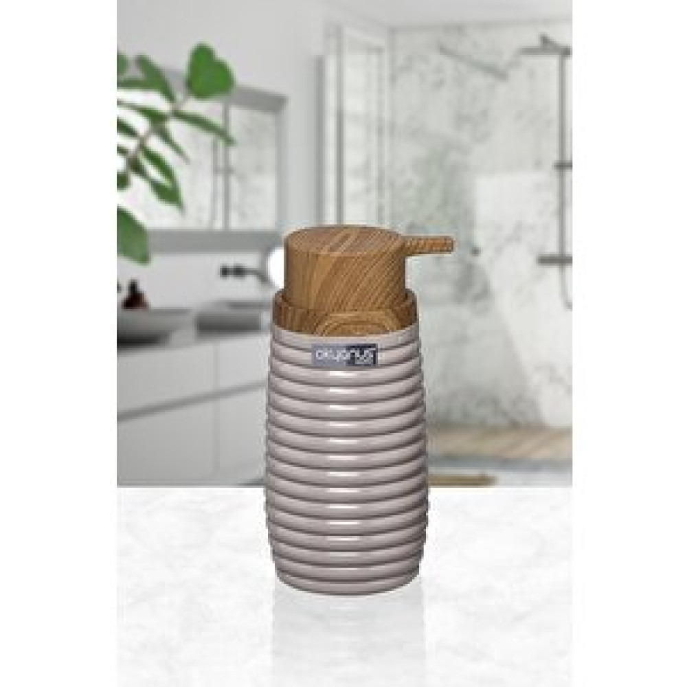 Okyanus Home Ahşap Desenli Vizon Elegans Sıvı Sabunluk Sabunluk Fiyatı