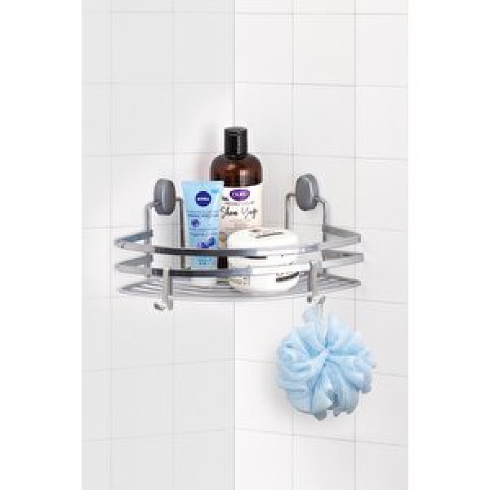 Okyanus Home Dübelli Krom Lamalı Kancalı Üçgen Köşelik Banyo Rafı Fiyatı