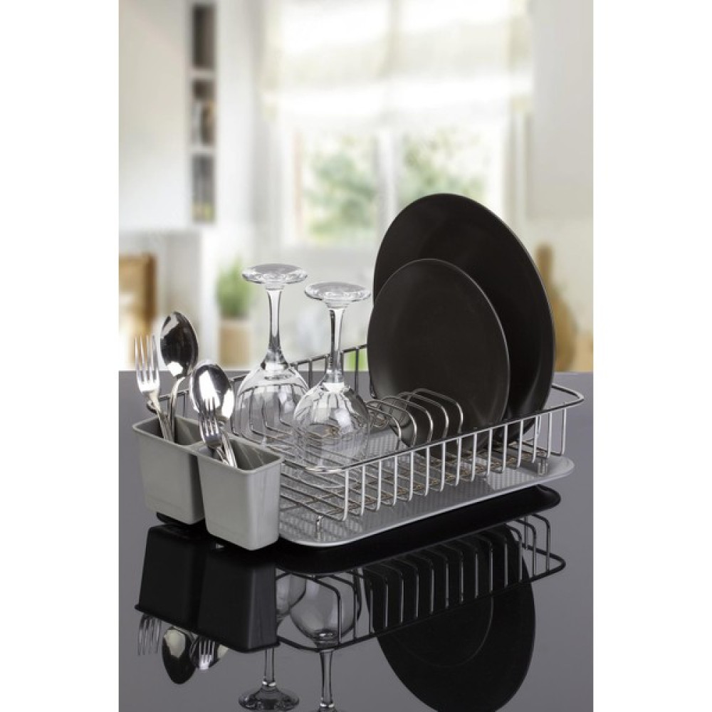 Okyanus Home Krom Modern Tabaklık - Bulaşıklık Pratik Mutfak Gereçleri Fiyatı