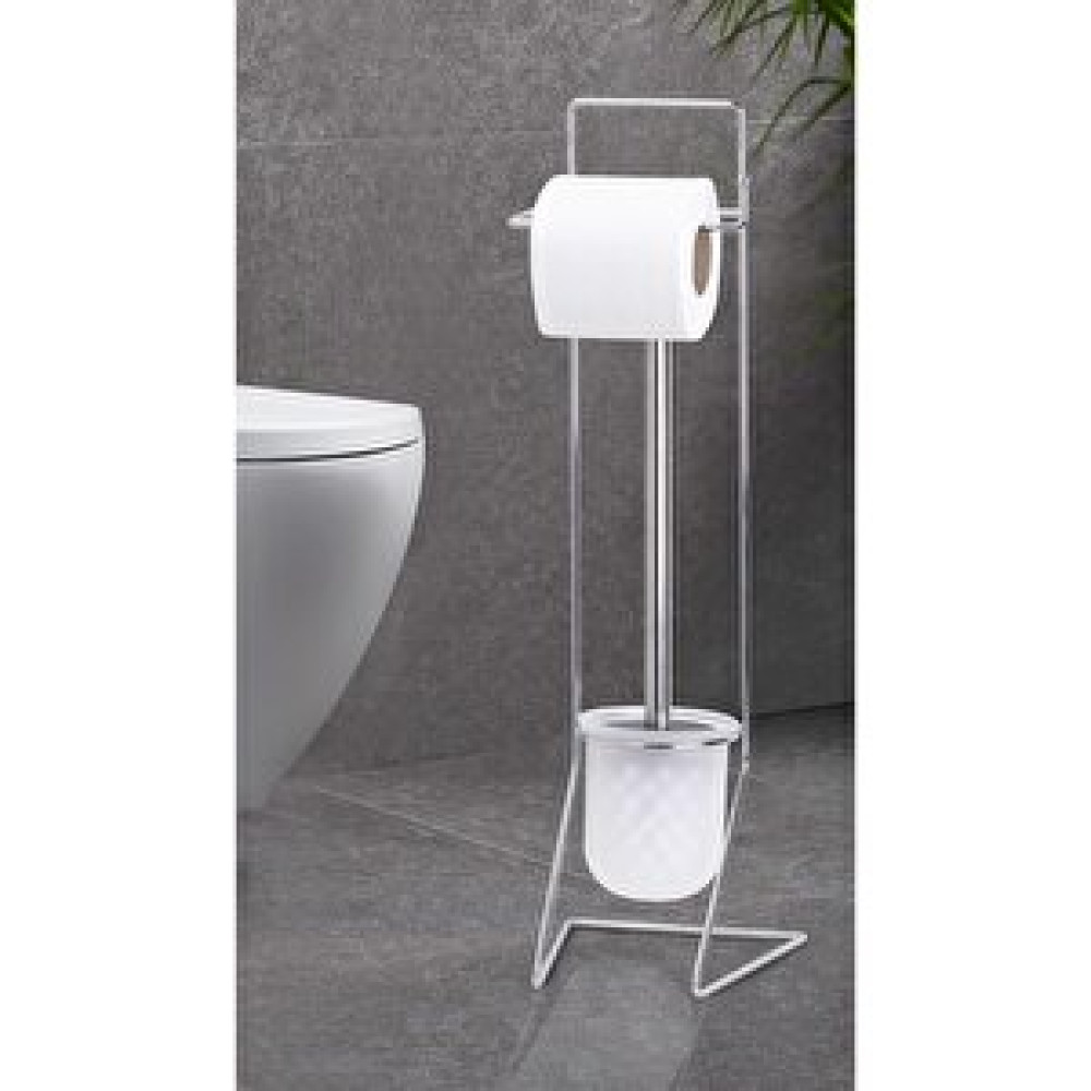 Okyanus Home Krom Yedekli Wc Kağıtlık Ve Wc Fırçalık Akb-849 Tuvalet Kağıtlığı Fiyatı