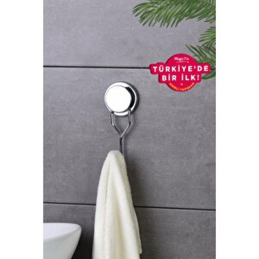 Okyanus Home Magic Fix Tekli Askı - İz Bırakmayan Sihirli Yapışkan Banyo Askılık Fiyatı