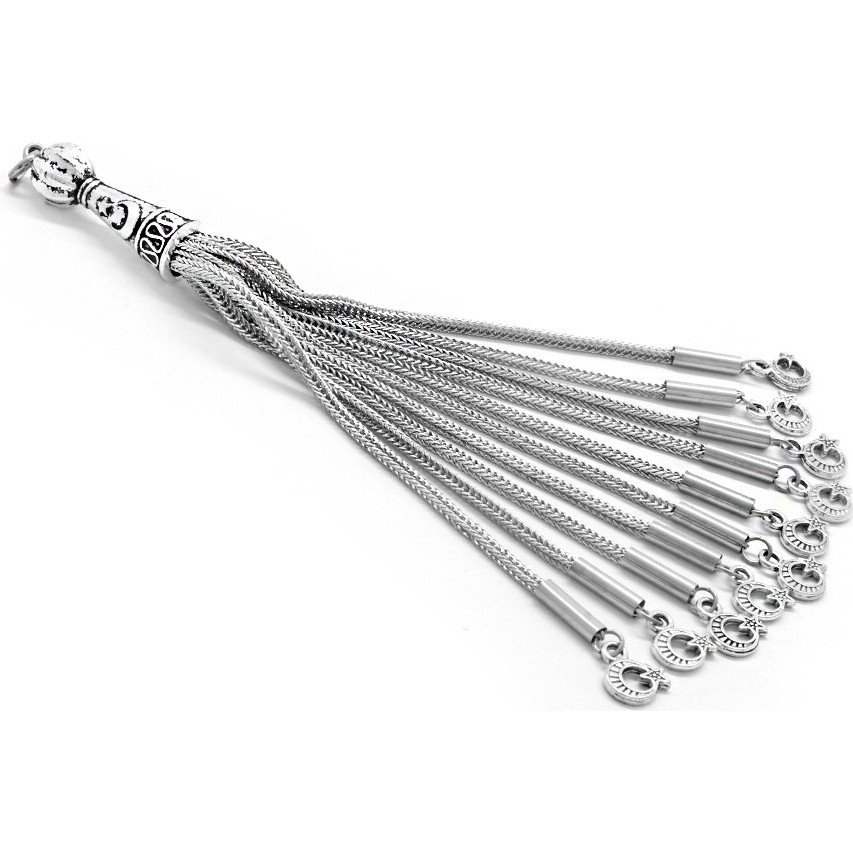 Okyanus Silver Ayyıldız 10LU Gümüş Renk Kararmaz Metal Püskül Diğer Fiyatı