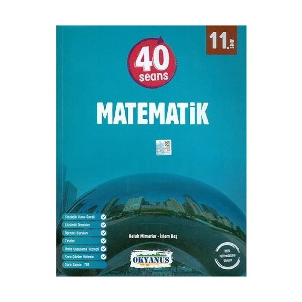 Okyanus Yayınları 11. Sınıf 40 Seans Matematik Matematik Fiyatı