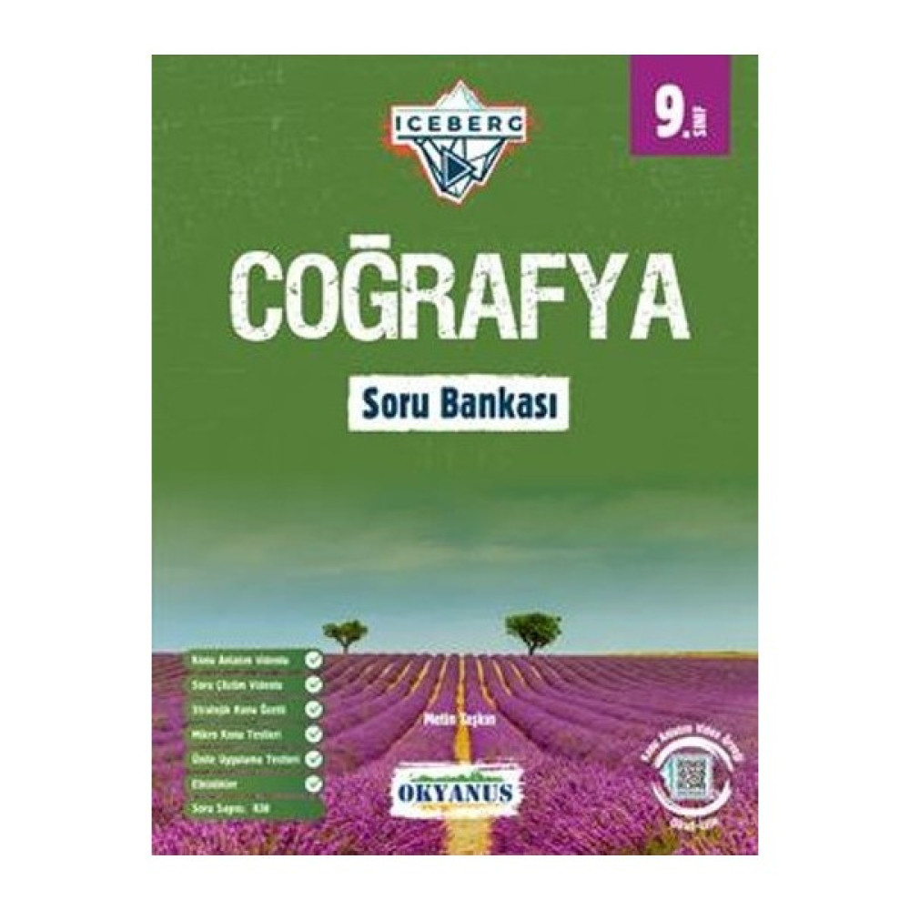 Okyanus Yayınları 9. Sınıf Coğrafya Iceberg Soru Bankası Coğrafya Fiyatı
