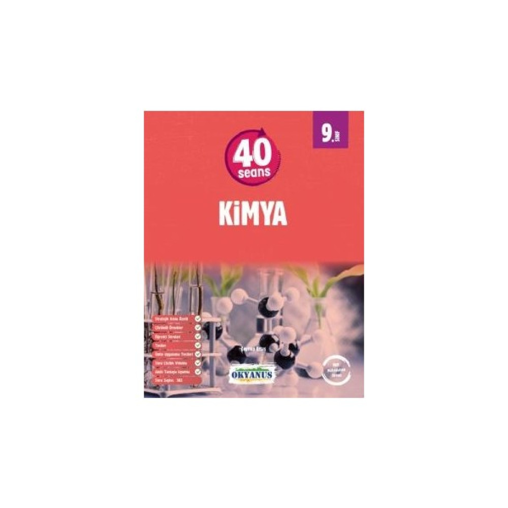 Okyanus Yayınları Okyanus 9.sınıf 40 Seans Kimya Kaynak Kitapları Fiyatı