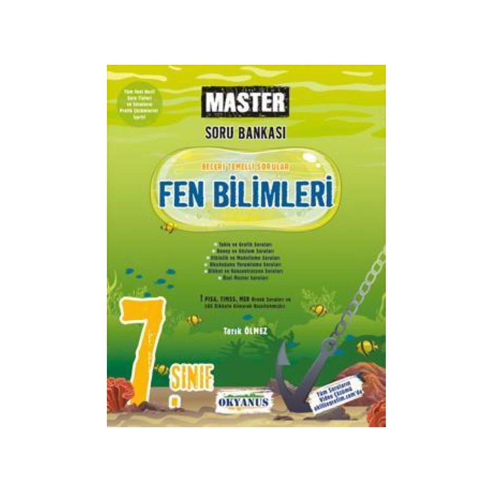 Okyanus Yayınları Okyanus Master 7. Sınıf Fen Bilimleri Soru Bankası Yardımcı Kitaplar Fiyatı