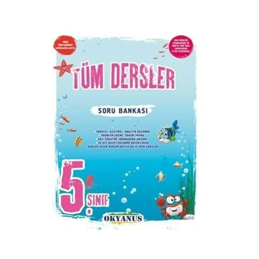 Okyanus Yayınları Tüm Dersler 5 Soru Yardımcı Kitaplar Fiyatı