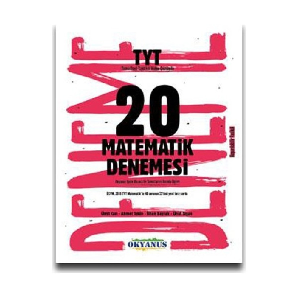 Okyanus Yayınları Tyt 20 Matematik Denemeleri Temel Yeterlilik Testi (TYT) Fiyatı