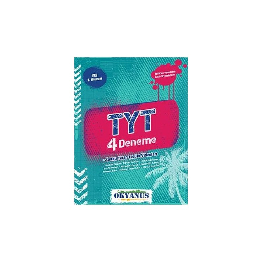 Okyanus Yayınları Tyt 4'Lü Deneme Temel Yeterlilik Testi (TYT) Fiyatı