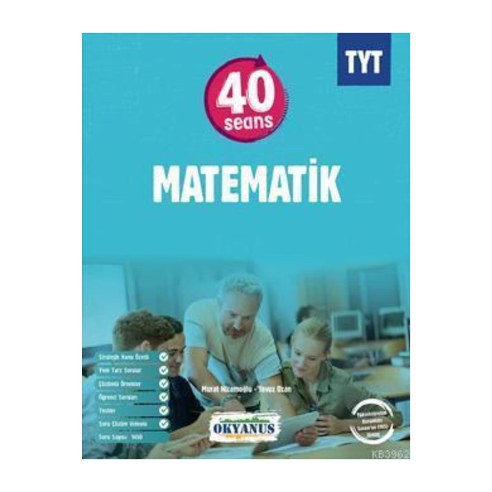 Okyanus Yayınları Tyt Matematik 40 Seans Soru Bankası Ders Sınav Kitapları Fiyatı