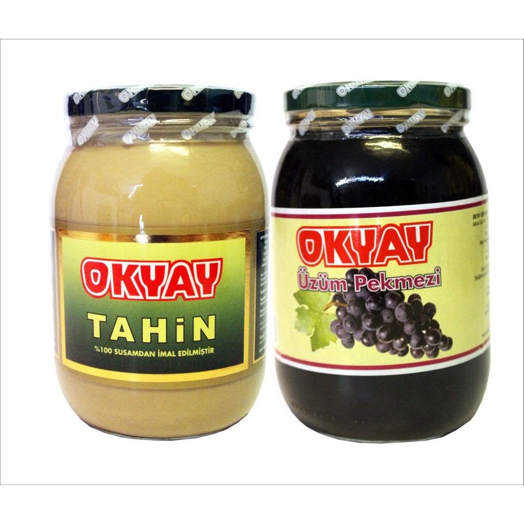 Okyay Tahin 1900 gr & Pekmez 1900 gr Avantajlı Paket - 1 Adet Tahin Pekmez ve Helva Fiyatı
