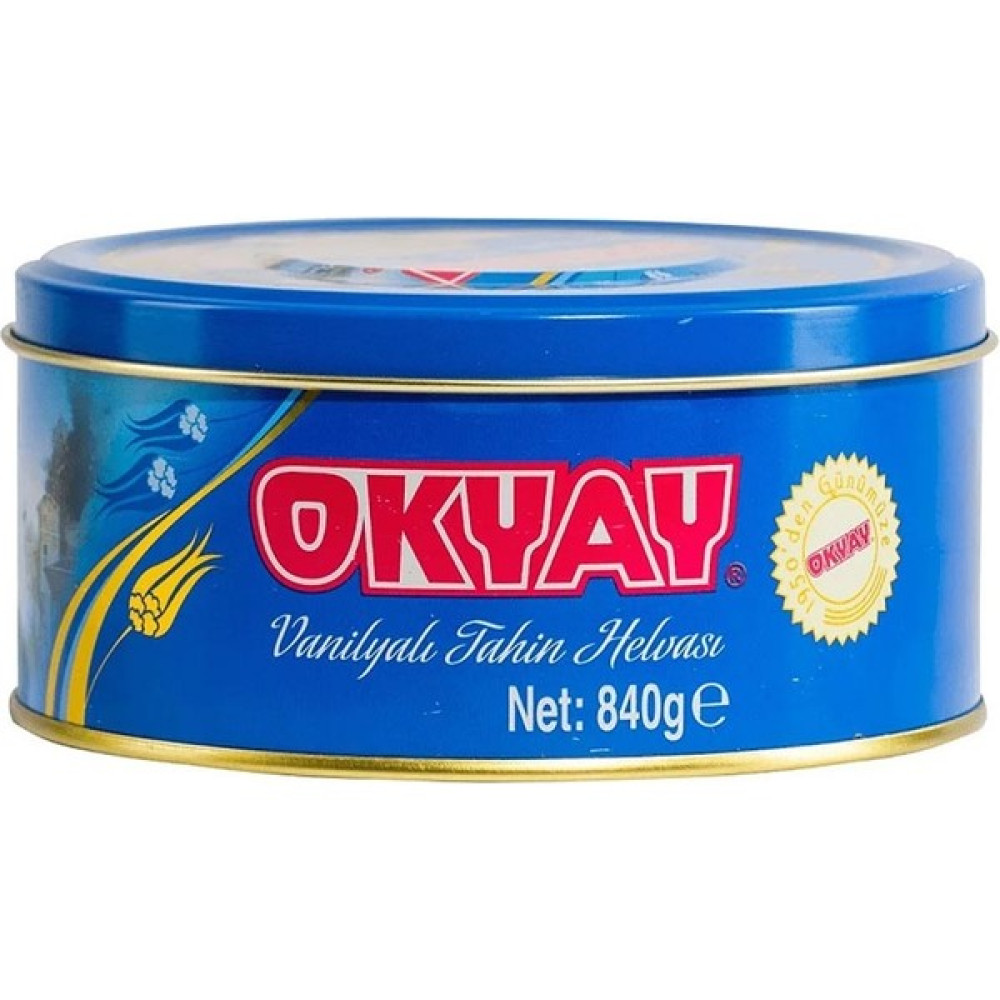 Okyay x 3 Adet Vanilyalı Teneke Kutu Helva 840 gr Diğer Fiyatı