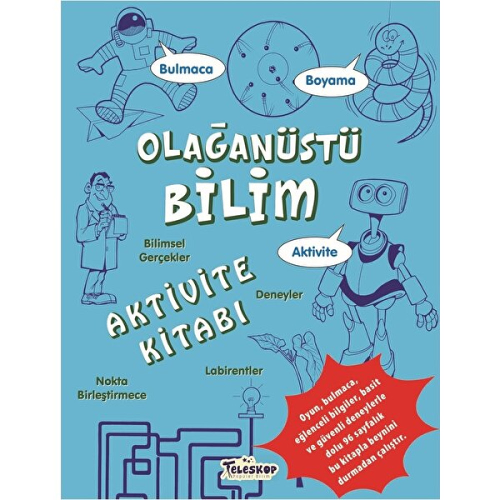 Olağanüstü Bilim Aktivite Kitabı - Victoria England Bilim & Teknik Fiyatı