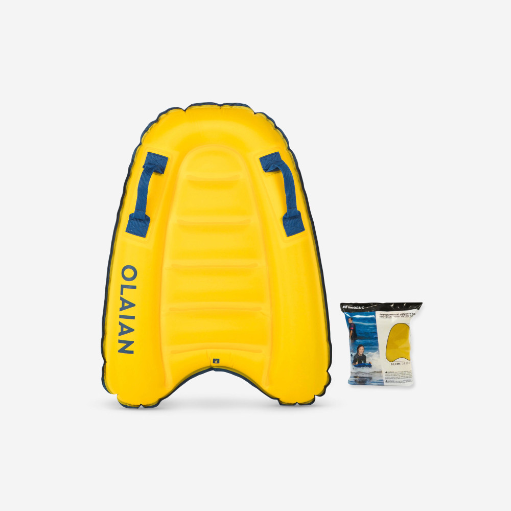 Olaian Çocuk Şişirilebilir Bodyboard - 4/8 Yaş - Sarı - Discovery Diğer Spor Ürünleri Fiyatı