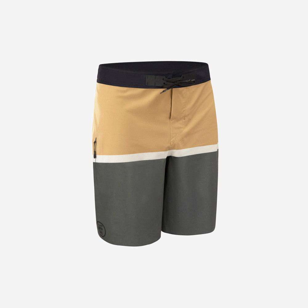 Olaian Erkek Sörf Boardshort - Düz Belli - Haki - 900 Şort & Kapri (Outdoor) Fiyatı