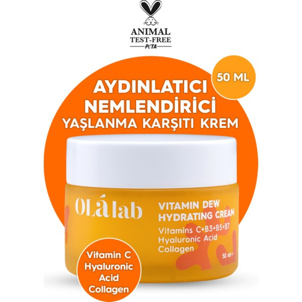 Olalab Aydınlatıcı Nemlendirici Leke ve C Vitaminli Krem 50 ml Nemlendiriciler Fiyatı