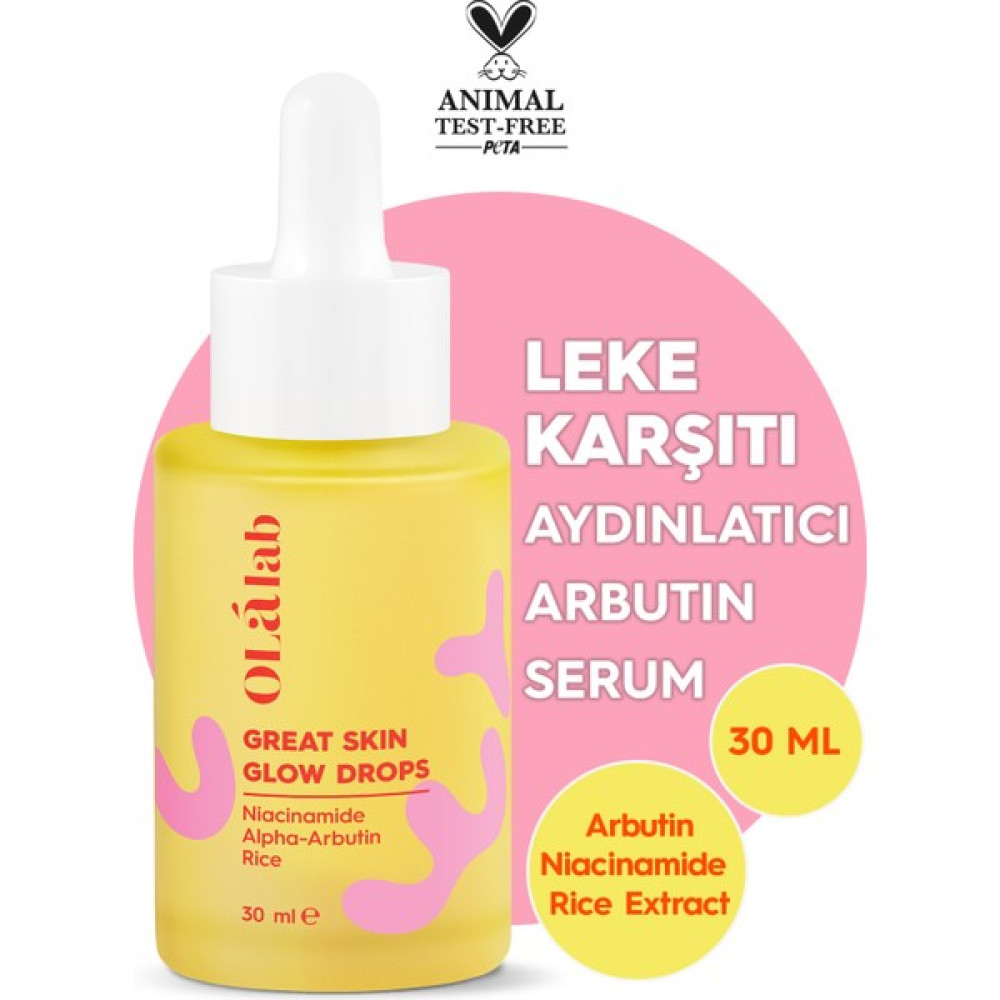OlaLab Leke Karşıtı Aydınlatıcı Alpha Arbutin Cilt Serumu 30 ml Leke Kremi Fiyatı