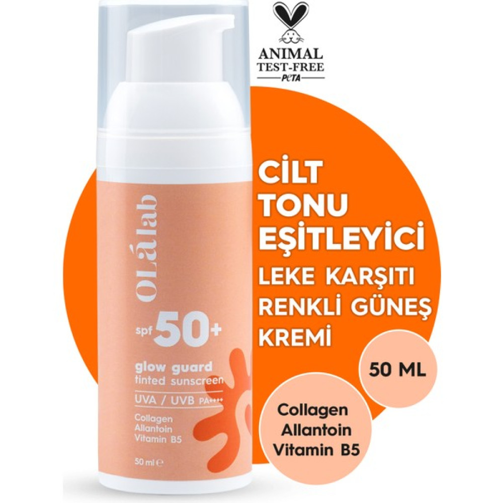 Olalab Spf 50 Leke Karşıtı ve Cilt Tonu Eşitleyici Renkli Yüz Güneş Kremi 50 ml Güneş Kremleri ve Losyonları Fiyatı