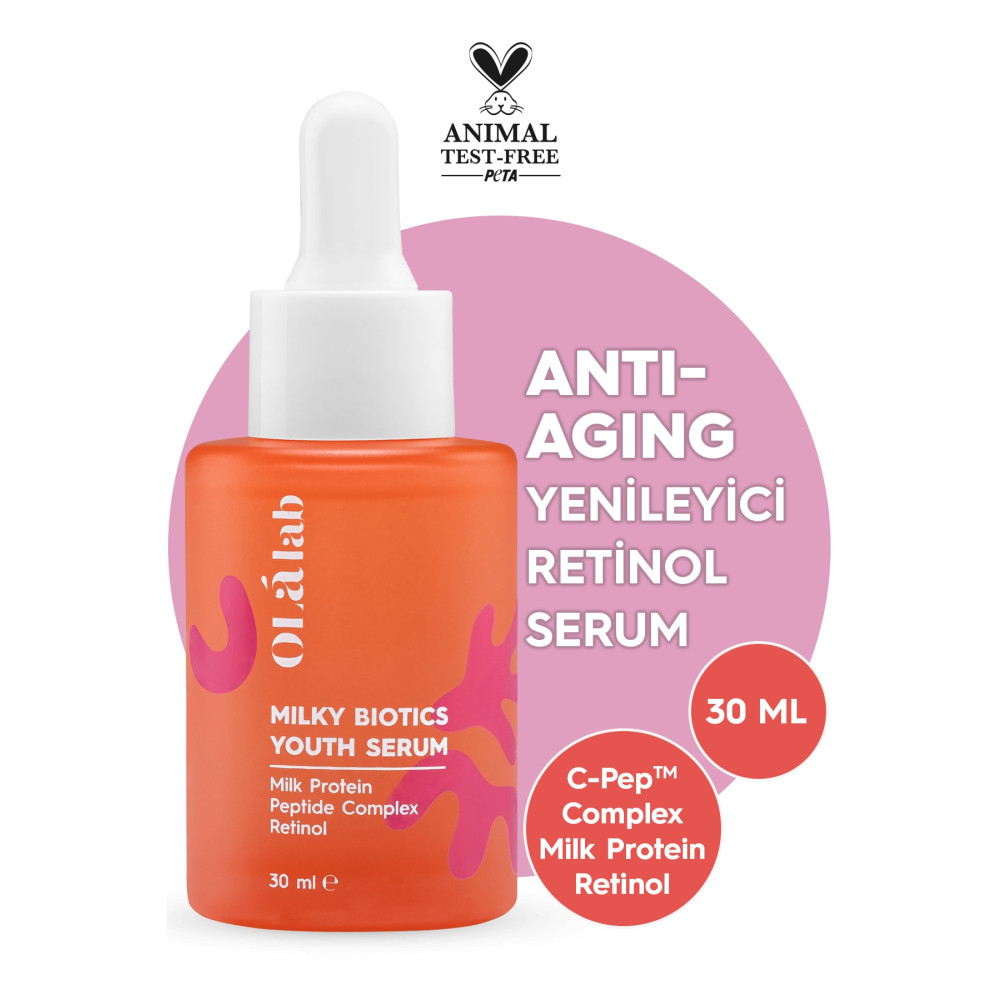 OlaLab Yaşlanma Karşıtı Onarıcı Cilt Yenileyici Retinol Peptit Cilt Serumu 30 Ml Cilt ve Yüz Bakımı Fiyatı