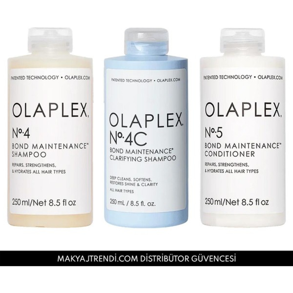 OLAPLEX Complete Cleansing Kit - Saçları Derinlemesine Temizlerken Onaran Bağ Bakım Seti Saç Bakım Maskeleri & Serumlar & Spreyler Fiyatı
