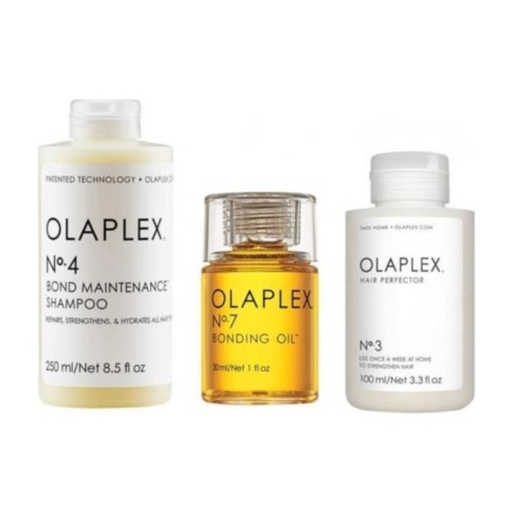 Olaplex No:3 Maske 100 ml + No:4 Şampuan 250 ml + No:7 Bakım Yağ 30 ml Saç Bakım Maskeleri & Serumlar & Spreyler Fiyatı
