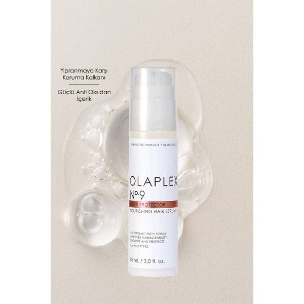 OLAPLEX Nº.9 Bond Protector Nourishing Hair Serum - Bağ Güçlendirici Besleyici Saç Serumu - 90 ML - yok Saç Bakım Maskeleri & Serumlar & Spreyler Fiyatı