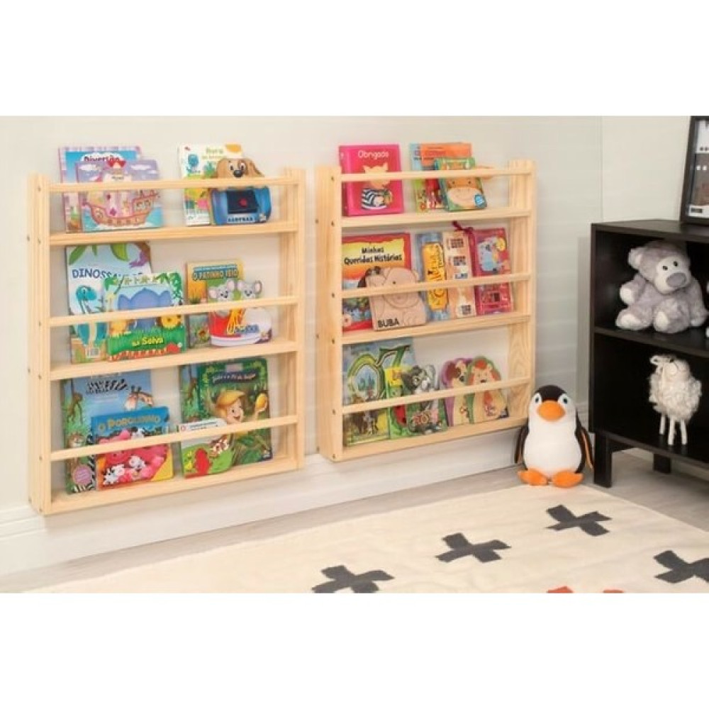 Olcay Aksesuar Montessori 1 Adet 105 cm Kitaplık Çocuk Bebek Odası Duvar Rafı Ahşap Raf Kitaplık Fiyatı