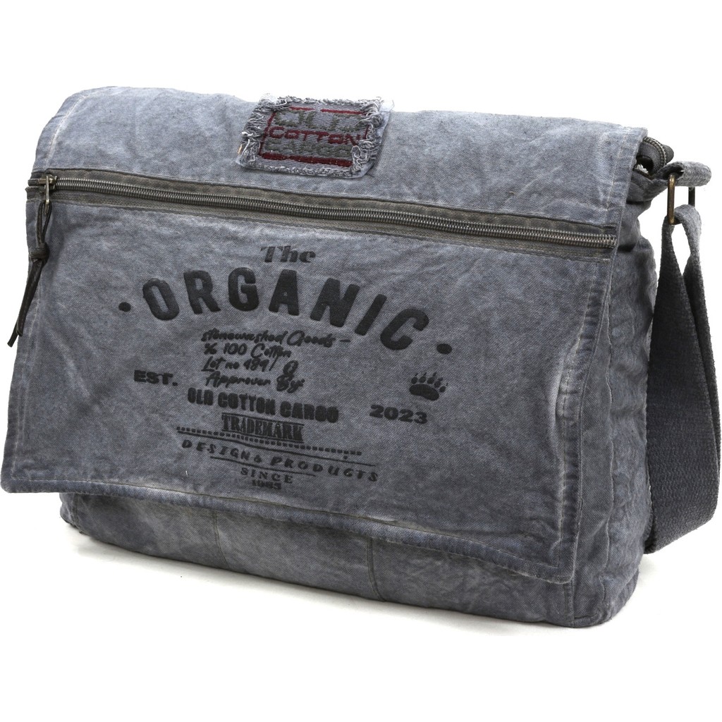 Old Cotton Cargo 8128 Mulater Salaş Kanvas Omuz Postacı Laptop Okul Seyahat Günlük Outdoor Vintage Yıkamalı Pamuk Kumaş Çanta Kanvas Tablo Fiyatı