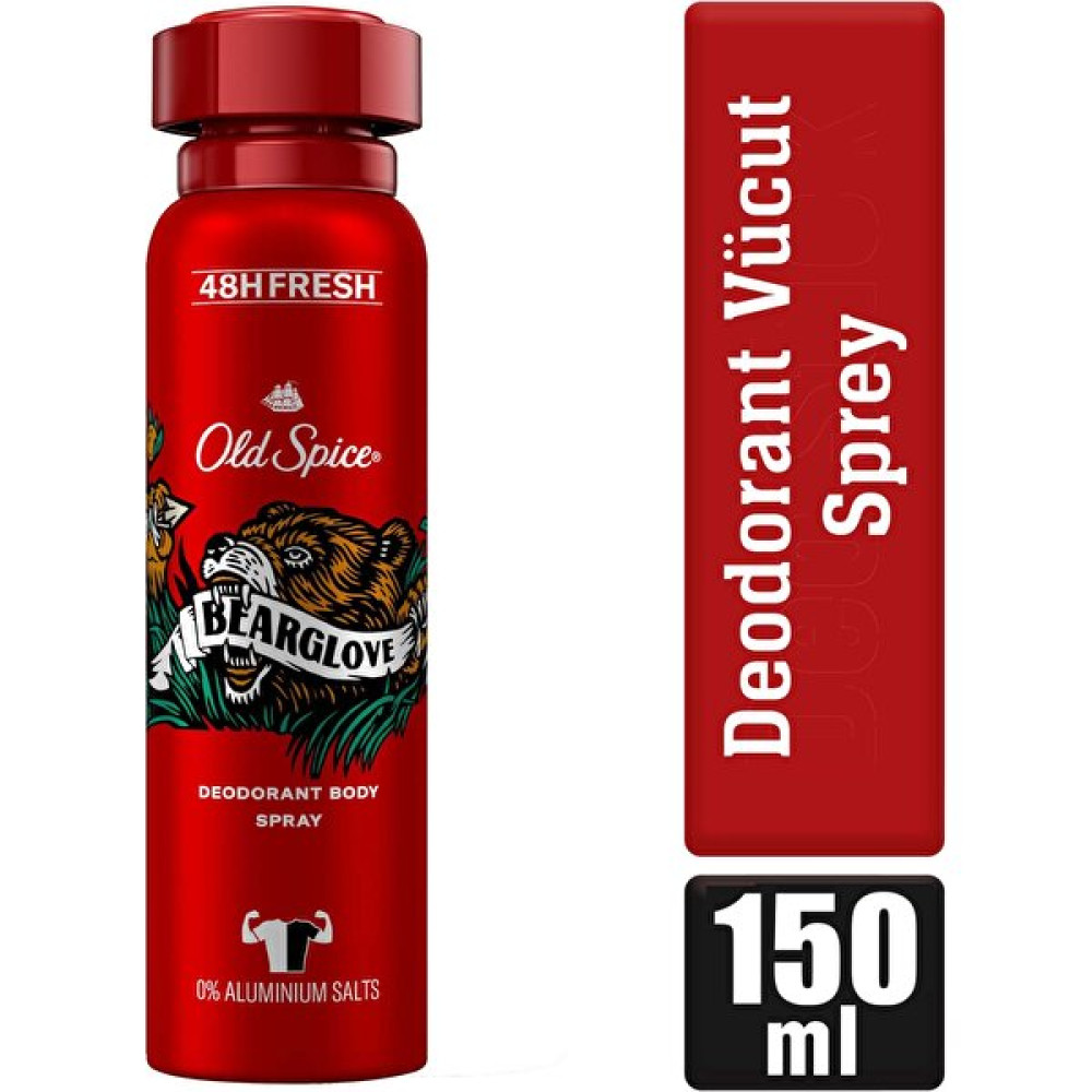 Old Spice Bearglove Erkekler Için Sprey Vücut Deodorantı 150 ml Erkek Parfümleri Fiyatı