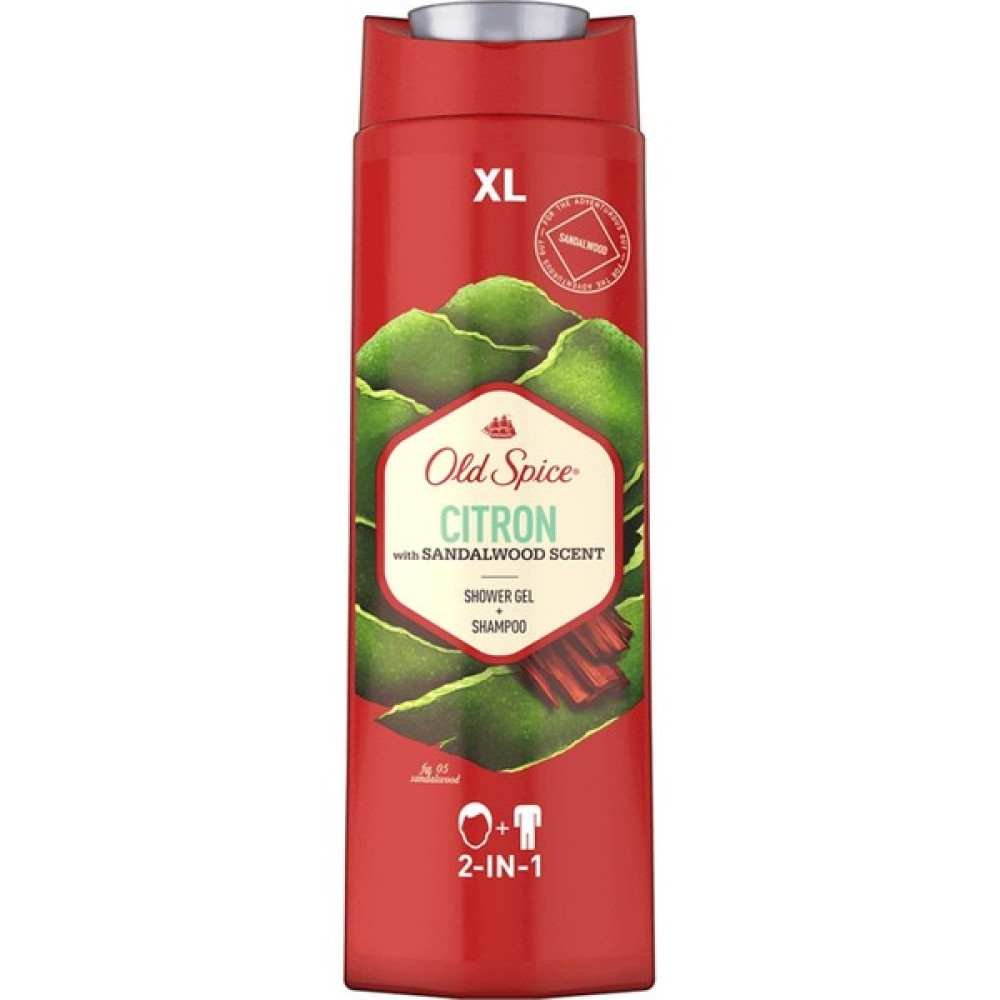 Old Spice Citron Duş Jeli 400 ml Duş Jeli Duş Jelleri ve Banyo Köpükleri Fiyatı