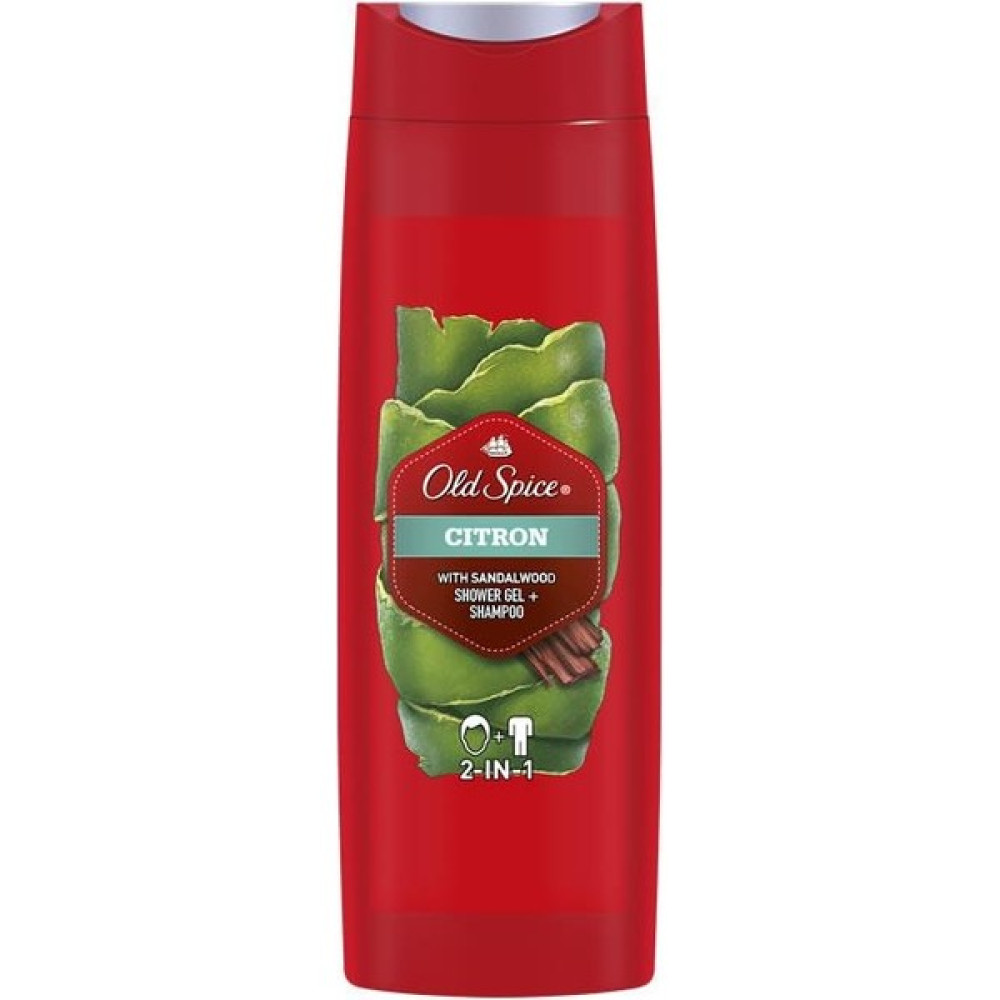 Old Spice Citron Shower Gel & Shampoo 400 ml Duş Jelleri ve Banyo Köpükleri Fiyatı
