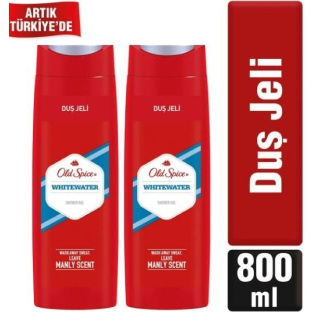 Old Spice Duş Jeli 400 Ml White Waterx2 Duş Jelleri ve Banyo Köpükleri Fiyatı
