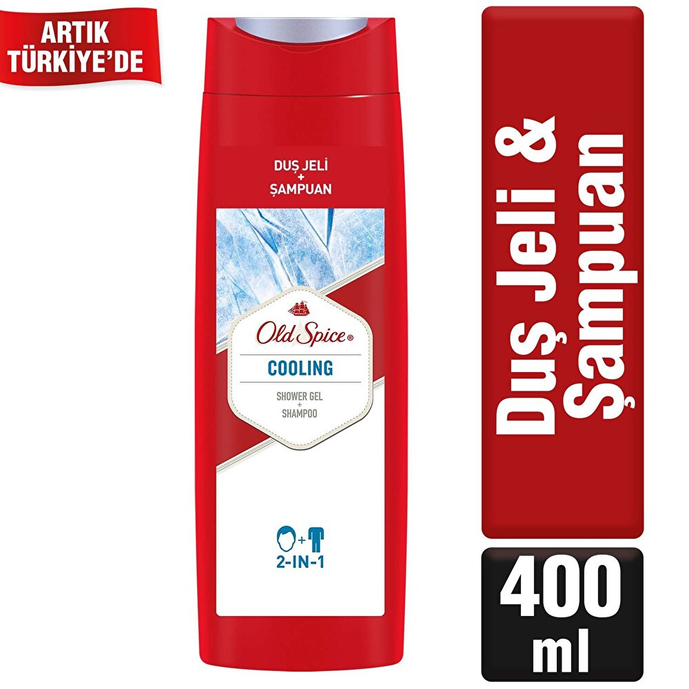 Old Spice Duş Jeli &Şampuan 400 ml Coolıng Duş Jelleri ve Banyo Köpükleri Fiyatı