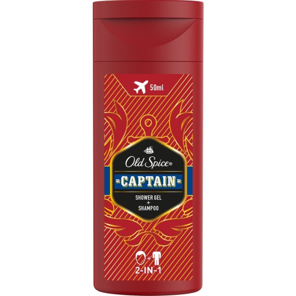Old Spice Duş Jeli & Şampuan 50 ml Captain Şampuan ve Saç Kremi Fiyatı