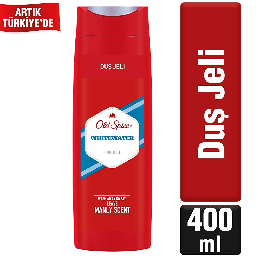 Old Spice Duş Jeli Whitewater 400 ml Duş Jelleri ve Banyo Köpükleri Fiyatı