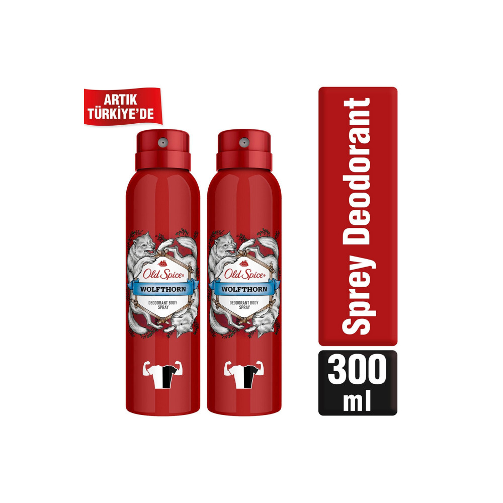 Old Spice Sprey Deodorant 150 ml Wolfthornx2 Deodorantlar Fiyatı