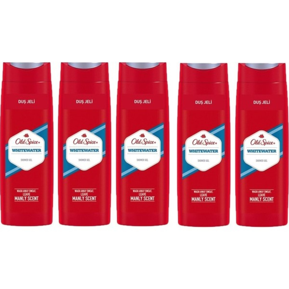 Old Spice White Water Duş Jeli 400 ml x 5 Duş Jelleri ve Banyo Köpükleri Fiyatı