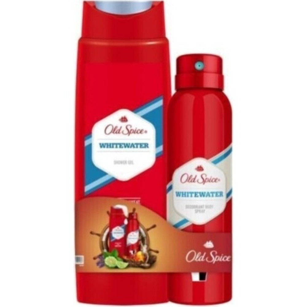 Old Spice Whitewater Shower Gel Old Whitewater Deodorant Spray Hediye Duş Jelleri ve Banyo Köpükleri Fiyatı