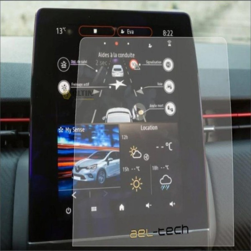 Oled Garaj Renault Clio 5 İçin Uyumlu R Link 9.3 inç Navigasyon Ekran Temperli Nano Koruyucu Oto Görüntü Sistemleri Fiyatı