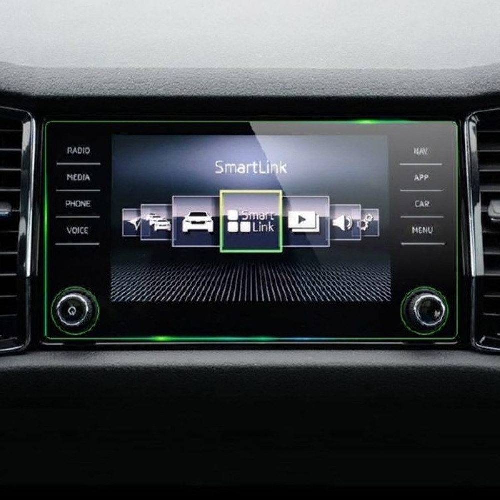 Oled Garaj Skoda Kodiaq Karoq 8 İnç Navigasyon Temperli Ekran Koruyucu Oto Görüntü Sistemleri Fiyatı