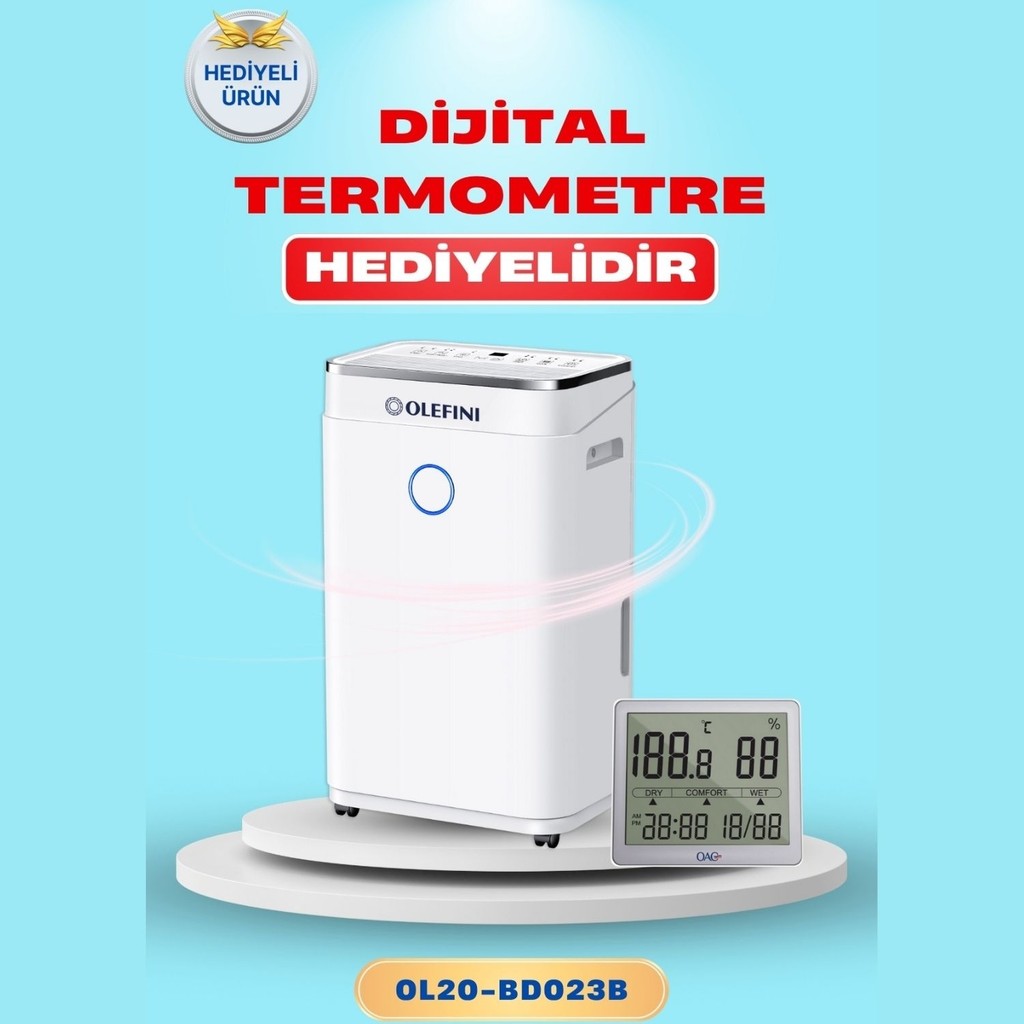 Olefini Ol-20BD Nem Alma 20 Litre - Beyaz Diğer Fiyatı