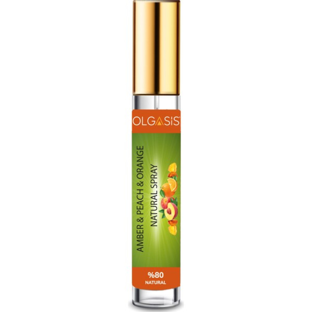 Olgasis Amber & Peach & Orange Natural Spray %80 Natural Amber & Şeftali & Portakal Kalem Parfüm 35 ml Erkek Parfümleri Fiyatı