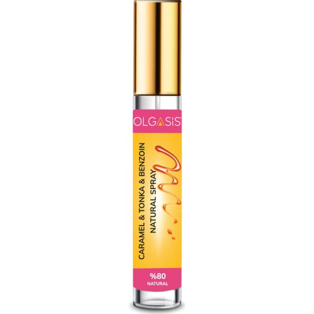 Olgasis Caramel & Tonka & Benzoın Natural Spray 35 ml Karamel Tonka Benzoin Kalem Parfüm %80 Natural Kadın Parfümleri Fiyatı