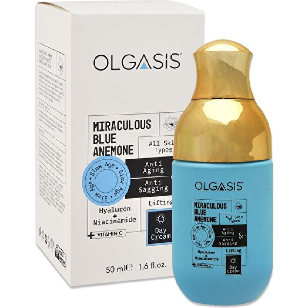 Olgasis Mavi Anemon Çiçeği Gündüz Kremi Yoğun Miraculous Blue Anemone Day Cream 50 ml Anti-Aging / Yaşlanma Karşıtı Fiyatı
