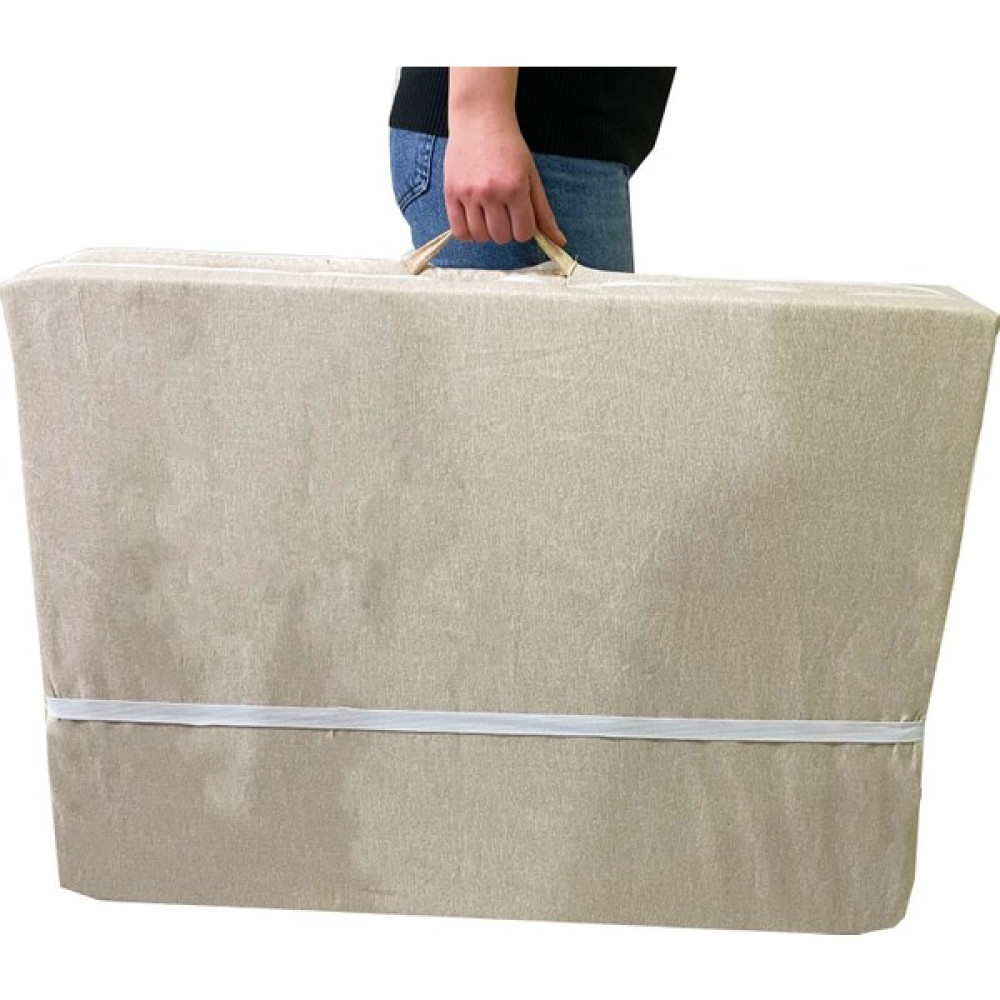Olgun Home Katlanır Yatak Yer Yatağı Sünger Yatak Tek Kişilik 80 x 180 Krem Kırçıllı - 80 x 180 cm Yatak Fiyatı