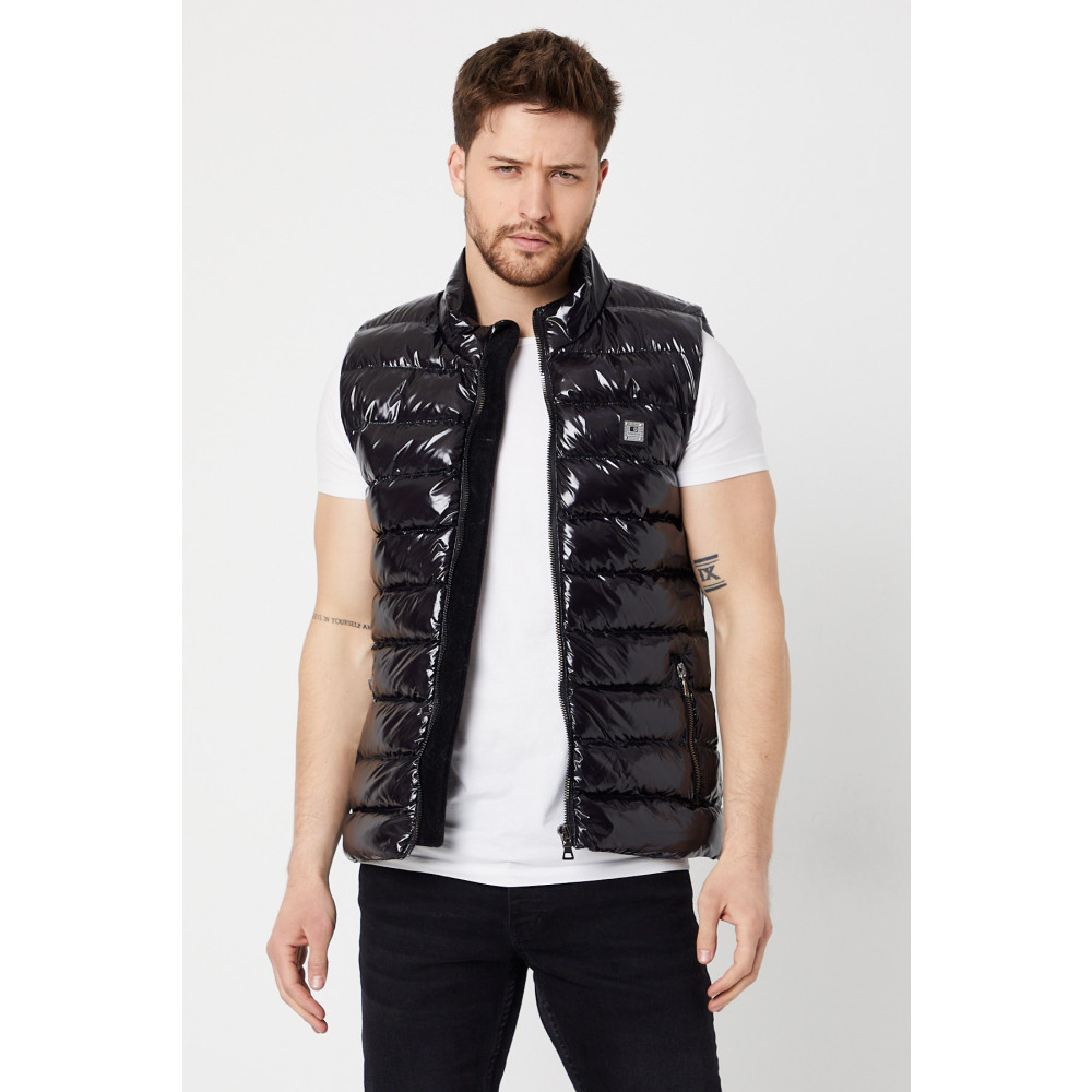 Oliggopol Erkek Slim Fit Parlak Şişme Yelek XL Beden Kadın Yelek Fiyatı
